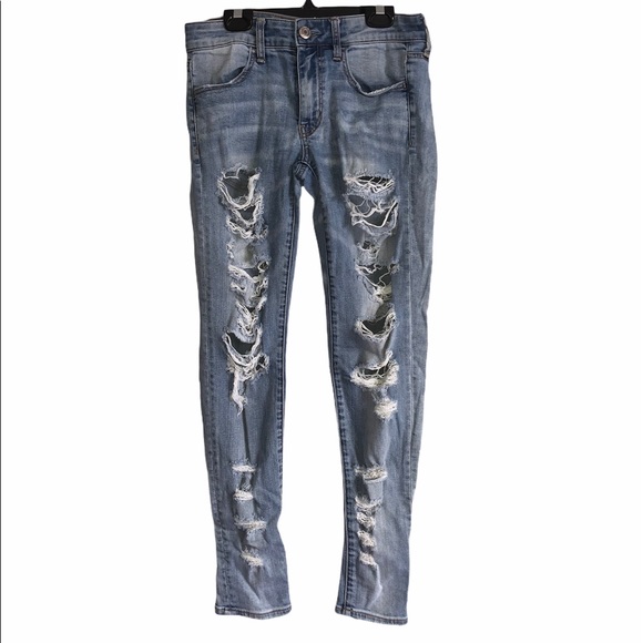 American Eagle Outfitters ripped jeggings - Picture 5 of 6